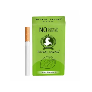 Royal Swag Herbal Cigarettes 100% Tobacco Free and Nicotine Free PAAN Flavour(10 Sticks/Box)
