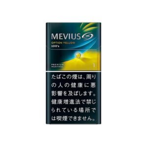 Mevius Premium Menthol Option Yellow One 100’s